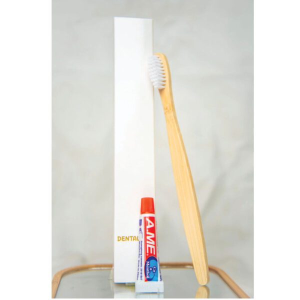 Dental Kit Bamboo (Toothbrush with toothpaste)